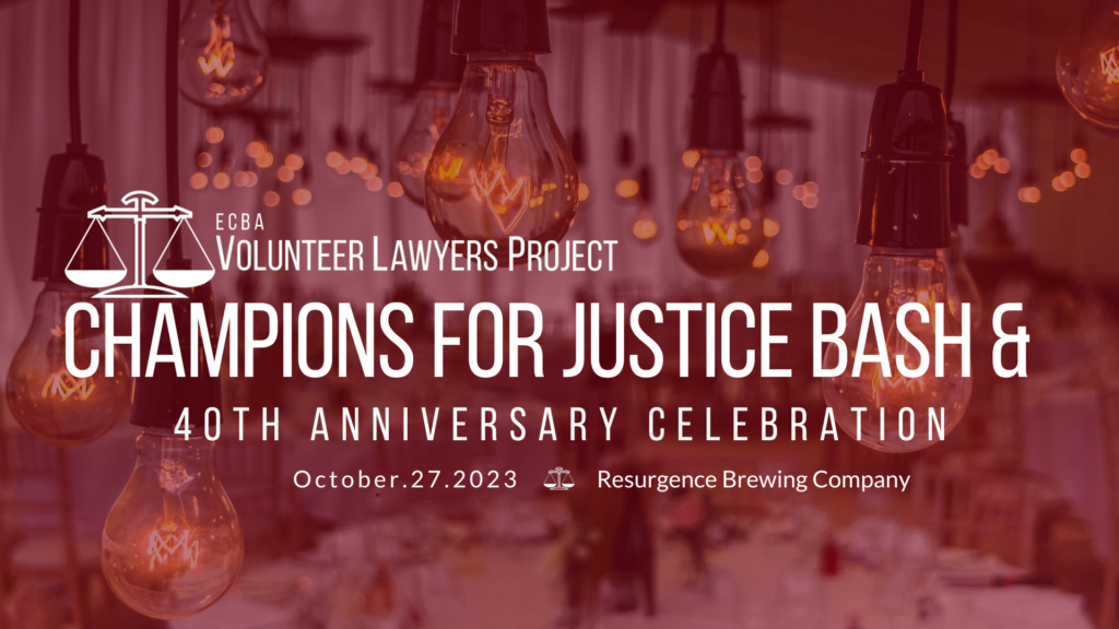 Volunteer Resources  ECBA Volunteer Lawyers Project